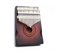 Kalimba Thumb Piano Portatile 17-tono Protezione Per Le Mani Pianoforte A Cinque Dita Pianoforte Per Dita Strumento Per Principianti(3/4)