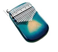 Kalimba Tipo Di Piastra Kalimba Portatile 17/21 Tasti Tastiera Professionale Kalimbas Strumento Musicale Per Principianti(17 Blue)