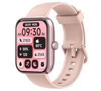 KALINCO Smartwatch Uomo e Donna con Alexa, Utilizzato insieme all'app VeryFit, 1.83'' Effettua o Risposta Chiamate, 110+ Sportive/Frequenza Cardiaca/SpO2/Sonno/Pressione per Telefoni iOS e Android
