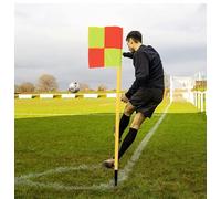 Kalindri Sports Bandiere angolari con molla per calcio, per uso esterno (multicolore) Set di 4
