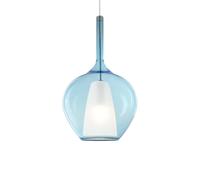 Kalique sp1-1 d28 azzurro lampada a sospensione E27 AZZURRO