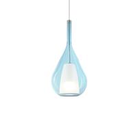 Kalique sp1-3 d18 azzurro lampada a sospensione E27 AZZURRO