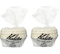 Kalita 2 X: Wave Series Wave Filter 155 [1-2 Persone] Bianco, 100 Fogli # 22213 (Giappone Import)