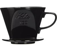 Kalita Gocciolatore di caffè in ceramica (nero) per 2-4 tazze (#02005)
