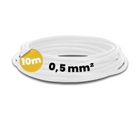 Kalitec 10m Cavo di Cablaggio Flessibile H05V-K 0,5 mm² in PVC