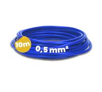 Kalitec 10m H05V-K 0,5 mm² Cavo di Cablaggio Flessibile in PVC - Blu Scuro