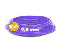 Kalitec Cavo di Cablaggio Flessibile in PVC H05V-K, 10 Metri, 0,5 mm², Monofilo, Ignifugo