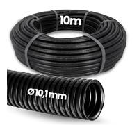 Kalitec Tubo corrugato chiuso NW 10 I non scanalato, tubo di protezione per martore, tubo vuoto, protezione per cavi AD 12,7 mm, ID 10,1 mm