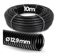 Kalitec Tubo corrugato chiuso NW 13 I non scanalato, tubo di protezione per martore, tubo vuoto, protezione per cavi AD 15,8 mm, ID 12,9 mm