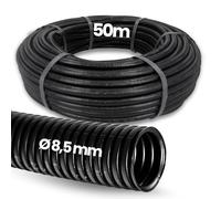 Kalitec - Tubo corrugato chiuso NW 8,5 I, non scanalato, tubo di protezione per martore, tubo vuoto, protezione per cavi AD 11,6 mm, ID 8,5 mm