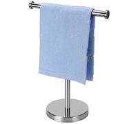 Kalitro Towel Rack Hand Towel Stand, Bathroom Hand Towel Holder Stand with Heavy Base, SUS304 Stainless Steel Brushed Nickel