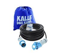 Kalle cavo prolunga in gomma CEE 230V H07RN-F 2,5 mm² cavo da campeggio.