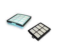 Kallefornia K812W + K753F adatto per Philips PowerPro Expert FC9712 - Set composto da filtro HEPA e filtro di aspirazione