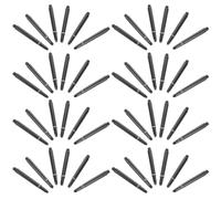 KALLORY 100 Set Shafts per Freccette in Nylon Nero, Filettatura 2ba, Set di Anelli per Aste, Resistenti all'Usura, Facili da Installare, Accessori Professionali per Freccette