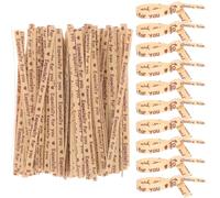 KALLORY 1400 Pezzi Legacci in Carta Kraft Robusti e Multiuso per Sacchetti, per Negozi di Panetteria e Supermercati, Accessori Pratici per Feste e Confezioni Regalo