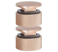 KALLORY 2 Pezzi Viti Laterali per Cappuccio di Saldatura in Alluminio con Rondelle in Silicone Antiscivolo, Accessori Resistenti per Caschi da Saldatura Professionali per Uso Interno ed