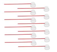 KALLORY 20 set di tubi di prolunga spray rossi, per aerosol