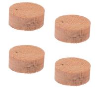 KALLORY 4 Pezzi Cuscinetti in Sughero per Trombone Tenore B Flat, Accessori Musicali Facili da Conservare e Portatili, per Principianti