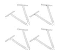 KALLORY 8 Pezzi Kit di Riparazione Bianco per Tapparelle di Sospensione in Inossidabile Design per Installazione Rapida e, per Riparazione Persiane in Ufficio