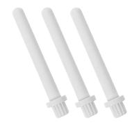 KALLORY Accessori per Macchina da Cucire Bianco Porta Rocchetto 3 Pezzi Facile da Usare in Plastica Compatibile Macchine da Cucire Domestiche