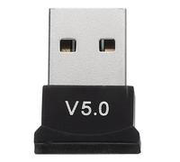 KALLORY Adattatore Wireless Usb2.0 V 5.0 per Computer e Laptop, Dongle a Consumo Ridotto in Plastica Nero, Trasmettitore e Ricevitore per Mouse e Speaker Colore Casuale