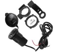 KALLORY Caricabatterie USB da Moto 12v Singola Porta USB e Interruttore, Ricarica Rapida per Telefoni e Tablet, Installazione su Manubrio e Specchietto