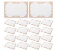 KALLORY Carta Pergamena Oro per Certificati 30 Pezzi A4 per Premi Accademici Scrittura Liscia e Design Semplice Elegante per Scuole e Uffici