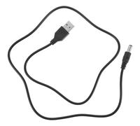 KALLORY Cavo di Ricarica USB 5v 1a per Bidone Intelligente, Leggero e Portatile, Jack Dc 2.5mm, Compatibile Dispositivi a Alimentazione Dc