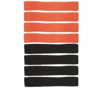 KALLORY Cinghie Elastiche Colore Casuale Set 8 in Nailon per Bento Box, Fasce Elastiche Portatili per Fissaggio Contenitori, Design Semplice per Domestico e Viaggi