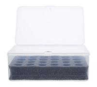 KALLORY Contenitore per Batterie Aa in Plastica Resistente Protezione Anticorto Circuito, Organizer Compatto per Viaggi e Avventure All'aperto