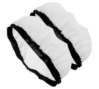 KALLORY Coprilampada Pieghevole 27 Cm, Set 2 Paralumi Rotondi per Lampade Fotografiche, Diffusore Luce Morbida per Fotografia di Oggetti Piccoli e Ritratti, Leggero e Facile da