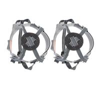 KALLORY Fodera per Casco di Sicurezza 2 Pezzi Bottone, Inserti Traspiranti Antiurto per Protezione Testa, Rivestimento Compatibile per Elmetti da Lavoro e Attività All’aperto