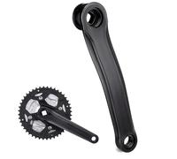 KALLORY Manovella Pieghevoli Resistente Bici Quadro per Perno e Orizzontale in Lega di Alluminio 170mm Stradali