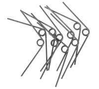 KALLORY Molla per Cesoie da Potatura Piccole V, Set 10 Pezzi | Ricambio Nero Resistente alla Ruggine, per Manutenzione e Riparazione Utensili, Uso su Cesoie da Giardino