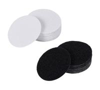 KALLORY Nastro Fissatore Autoadesivo per Cuscini e Tappeti, 20 Paia, Materiale Pvc Colla, Applicazione Peel And Stick per Fissaggio Sicuro senza Tracce