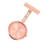 KALLORY Orologio da Infermiere Quadrante Grande, Orologio a Pendolo in Lega e Vetro per Personale Clinico, Design a Forma di Chiave, per Uso in Clinica