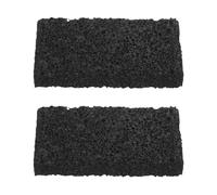 KALLORY Pietra Profumata per Diffusore in Pietra Vulcanica Nera 2 Pezzi Rilascio Graduale di Fragranza per Aromaterapia Versatile per Ufficio e Viaggi di Lavoro