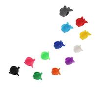 KALLORY Segnabicchieri in Silicone 12 Pezzi per Bicchieri da Vino, senza Odore e Facili da Pulire, per Feste e Identificazione Tazze Colorate Colore Casuale