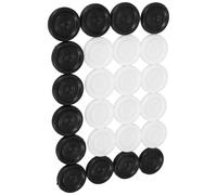 KALLORY Set di Componenti in Plastica per Backgammon e Dama, Accessori Gioco da Tavolo Leggeri e Facili da Trasportare, per Giocare a Dama e Progetti Creativi