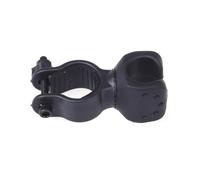 KALLORY Supporto LED per Bicicletta 2 Pezzi, Morsetto Regolabile 360 Gradi, Materiale Plastica Rigida Gomma e Metallo, per Torcia e Manubrio Bici, per Ciclismo Notturno
