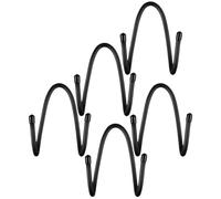 KALLORY Supporto per Organizzare Tappetino Plastica Yoga da in da per e Nero 5, Resistente Pesante, Semplice e Funzionale Accessori Fitness