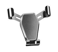 KALLORY Supporto Telefonico per Auto Fissaggio a Bocchetta D’aria, Morsetto Stabile a Triangolo, Compatibile Gps e Smartphone, Installazione una Mano per Guida Comoda e Sicura