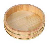 KALLORY Vassoio di Legno per Sushi Giapponese con Grande Capacità, Resistente ed Elegante, per Ristoranti e Occasioni Speciali per Servire Sashimi e Aragosta