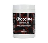 Kallos Cosmetics Chocolate maschera rinnovante per i capelli secchi e danneggiati 1000 ml per donna