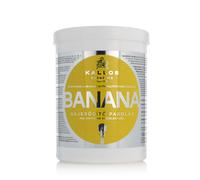 Kallos Cosmetics Banana maschera rinforzante per i capelli secchi e danneggiati 1000 ml