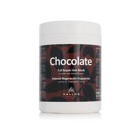 Kallos Cosmetics Chocolate maschera rinnovante per i capelli secchi e danneggiati 1000 ml per donna