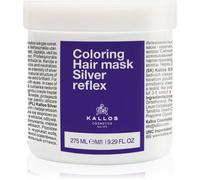 Kallos Coloring Hair Mask Silver Reflex maschera per capelli neutralizzante per toni gialli 275 ml
