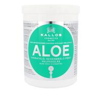 Kallos Cosmetics Aloe Vera maschera rinnovante per i capelli danneggiati 1000 ml per donna