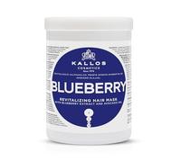 Kallos Cosmetics Revitalising Blueberry Hair Mask, Hydrating, 1L