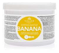 Kallos KJMN Professional Banana maschera rinforzante con complesso multivitaminico 500 ml